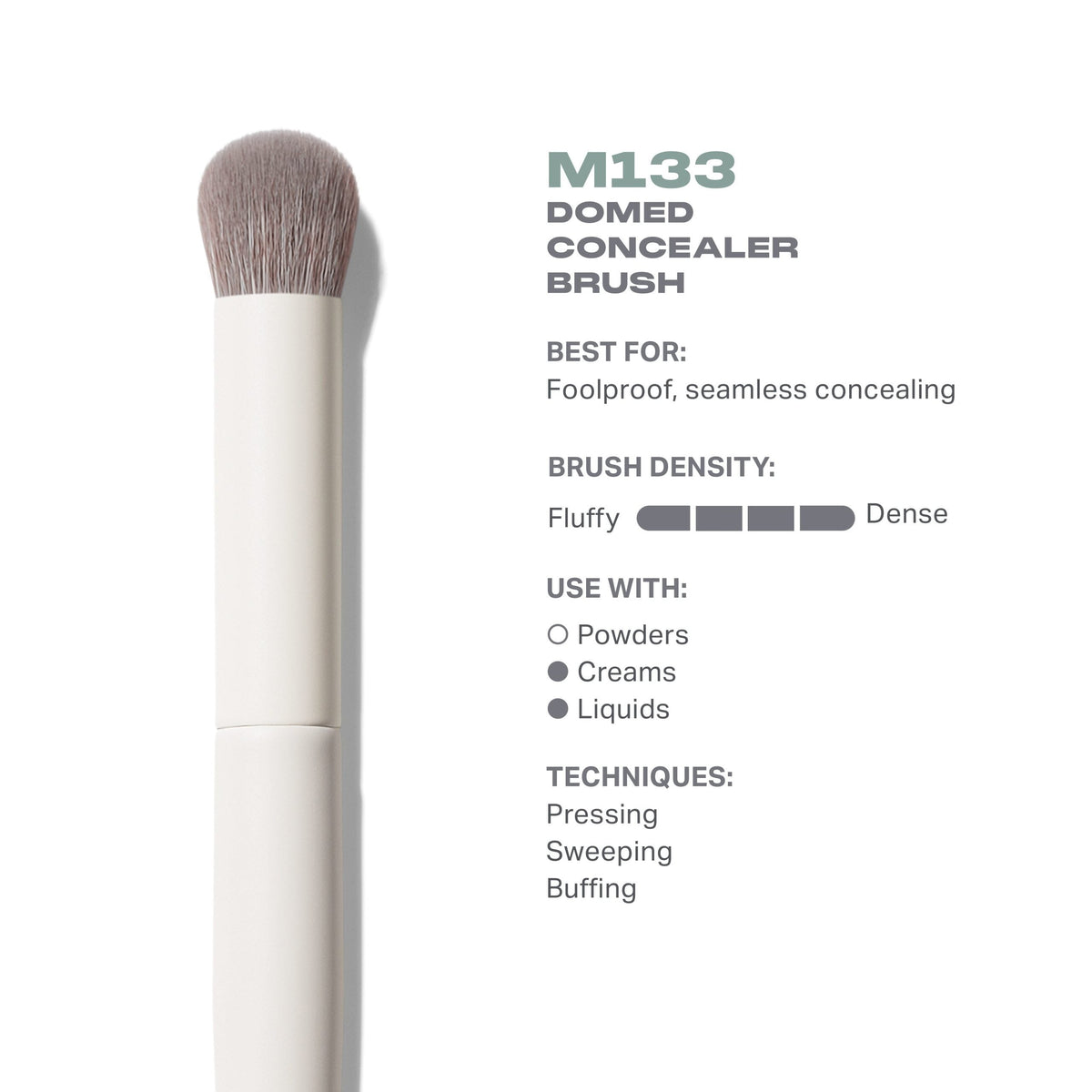 Morphe M133 Domed Concealer Brush