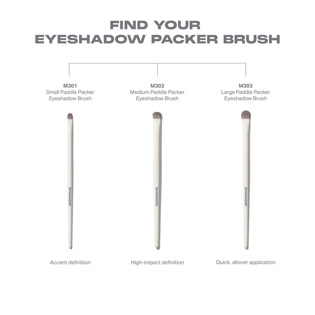 Morphe M301 Small Paddle Packer Eyeshadow Brush