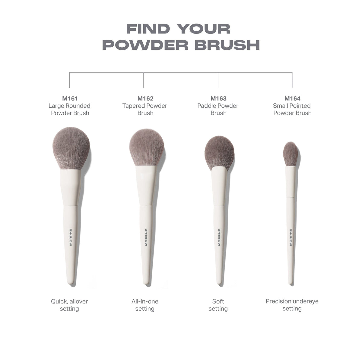 Morphe M161 Large Rounded Powder Brush